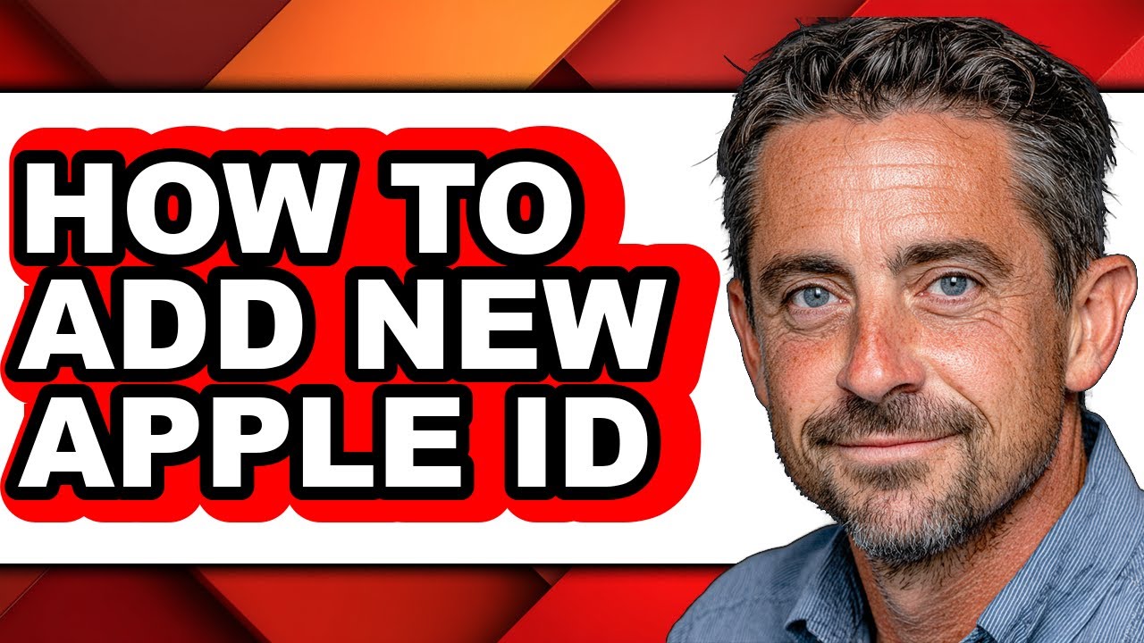 How to Add New Apple Id - Easy Guide - YouTube
