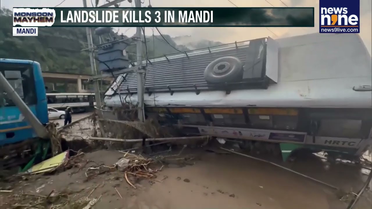Himachal Pradesh Floods & Landslides | 3 Dead, Severe Monsoon Damage
