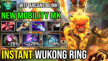WTF Arcane Blink +68% CD Reduct Monkey King Instant LVL 30 Wukong