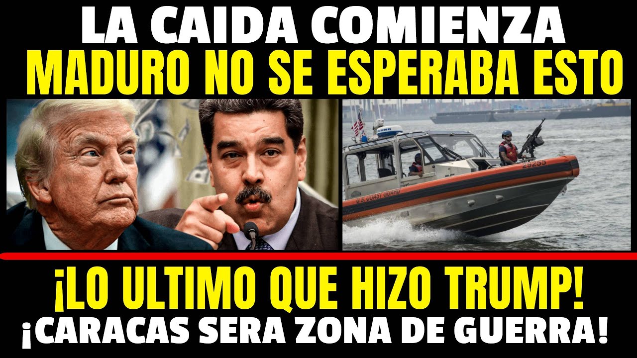 🔴TRUM DALA ORDEN, MADURO NO SE ESPERABA ESTO... TRUMP HABLA Y SENTENCIA EL REGIMEN CON ESTE ACTO