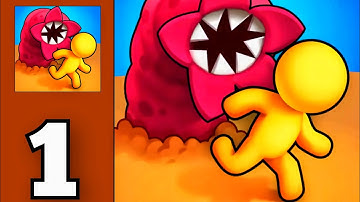 Sandworms - Simulation Gameplay Walkthrough Part 1 (Android iOS) Adventure Gameplay