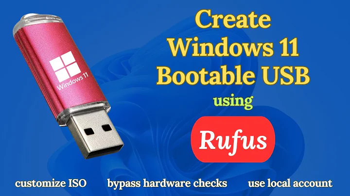 How to Create Windows 11 Bootable USB Drive Using Rufus (2025 Step-by-Step Guide)
