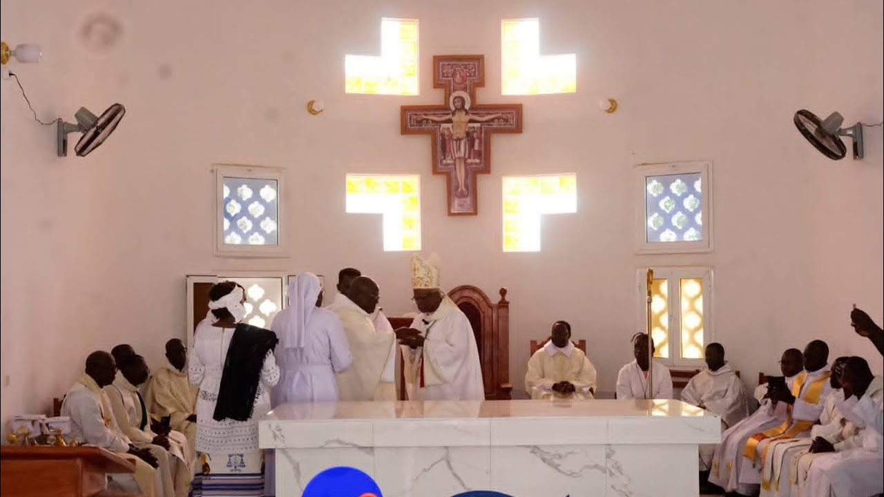 Inauguration de l'église Saint-Paul de Kounkané le 25 janvier 2026 🙏 #Église #Inauguration #Foi