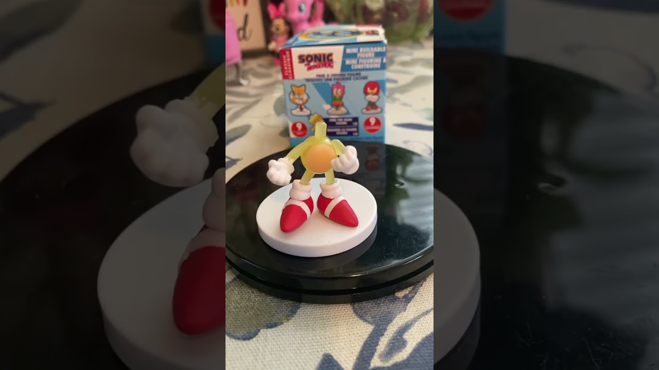 Sonic The Hedgehog Mini Buildable Figure Opening Is This The Rare One??? 