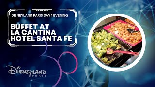 Disneys Hotel santa fe Buffet restaurant | La Cantina tour