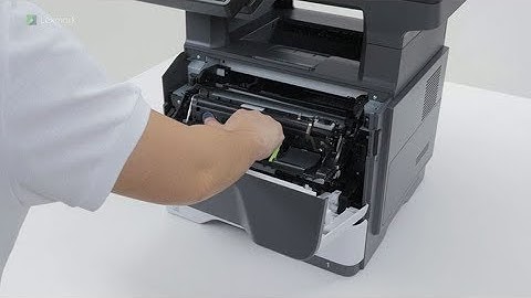 MX321/MX421/MX521/MX522/MX622 Series—Replacing the imaging unit