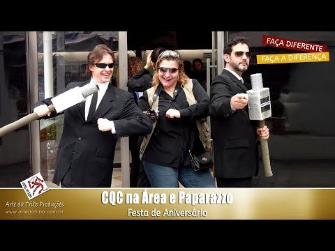 CQC e Paparazzi agita festa de aniversário no Buffet Espaço Paulista