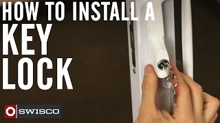To Install A Key Lock On Patio Door, Changing Lock On Sliding Glass Door