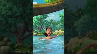 Yeeee haaaa!! #powerkidsworld #junglebook #english #youtubeshorts #viral #fyp #mowgli