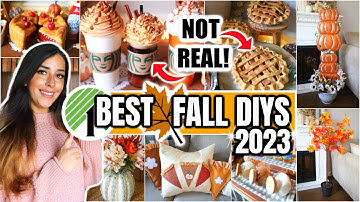 20 *NEW* Dollar Tree $1 Fall DIYS on a Budget! (easy hacks for a Cozy Home in 2023)