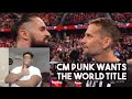 CM Punk Wants the World Title | WWE Raw 12/11/2023 (Reaction)
