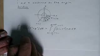Calculus 3 Double Integrals using Polar Coordinates