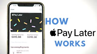 How To Use Apple Pay Later!