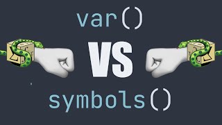 var VS symbols - What’s the Difference Between these Two Sympy methods? 🐍 Google Colab