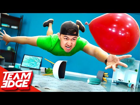 EXTREME Keep the Balloon Alive!! *We SMASHED Furniture!* 😱