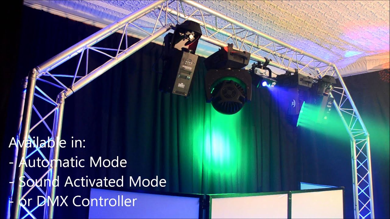 ULS-NYC: Party Lighting Package w/ Arched DJ Truss