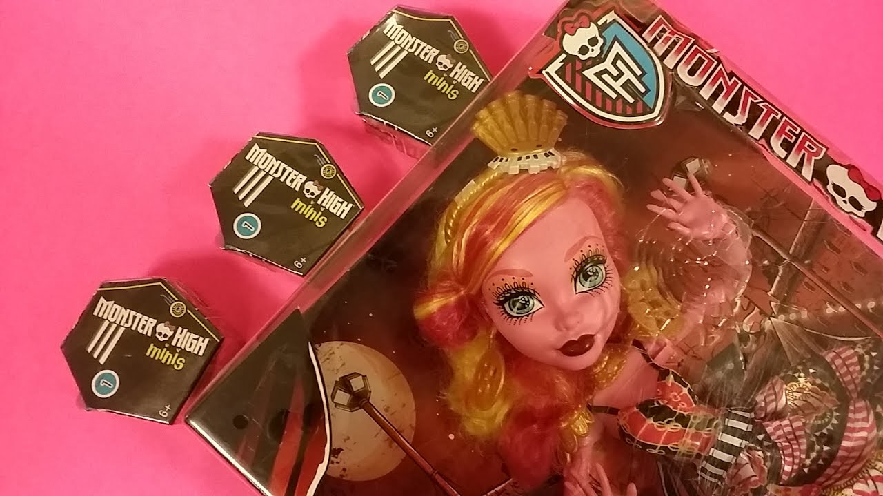 MONSTER HIGH DOLL AND MINIS!!!!! YouTube