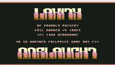 Laxity and Onslaught Intro 2 ! Commodore 64 (C64)