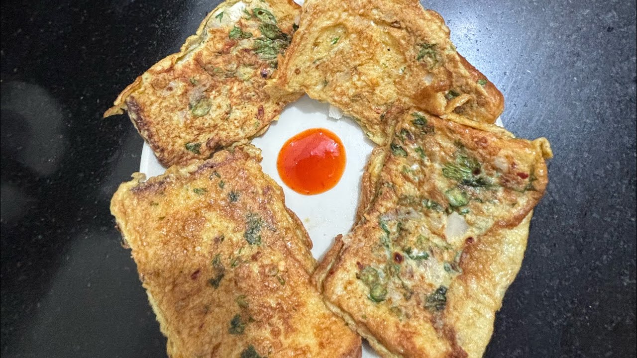 Egg Bread Omelette | tasty breakfast in 10 min | Vlog 51