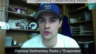 Int Sci Unit 3 - Lesson 3 - Sedimentary Rocks