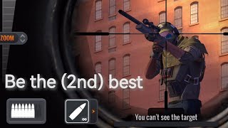 Be the (2nd) best! Sniper 3D Assassin PVP MMR lowering pattern during a Headhunter event w Glacier screenshot 5