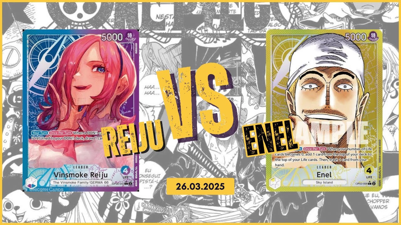 Reiju vs. Enel | Store Tournament [OP-10] | One Piece Game Showdown 26/03/2025