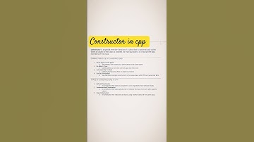 "Unlocking C++ Constructors: Initialization Made Easy!"