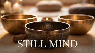 5 Minute a Day - Mindfulness to Still Mind - Large Tibetan Singing Bowls