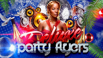 PHOTOSHOP TUTORIALS Party Flyer Design Part 1 | Photoshop CS6 | Dispersion Effects