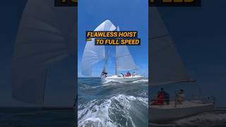Full Send! 🚀 ESP 1361 Nails Offset Hoist and Accelerates #sailing