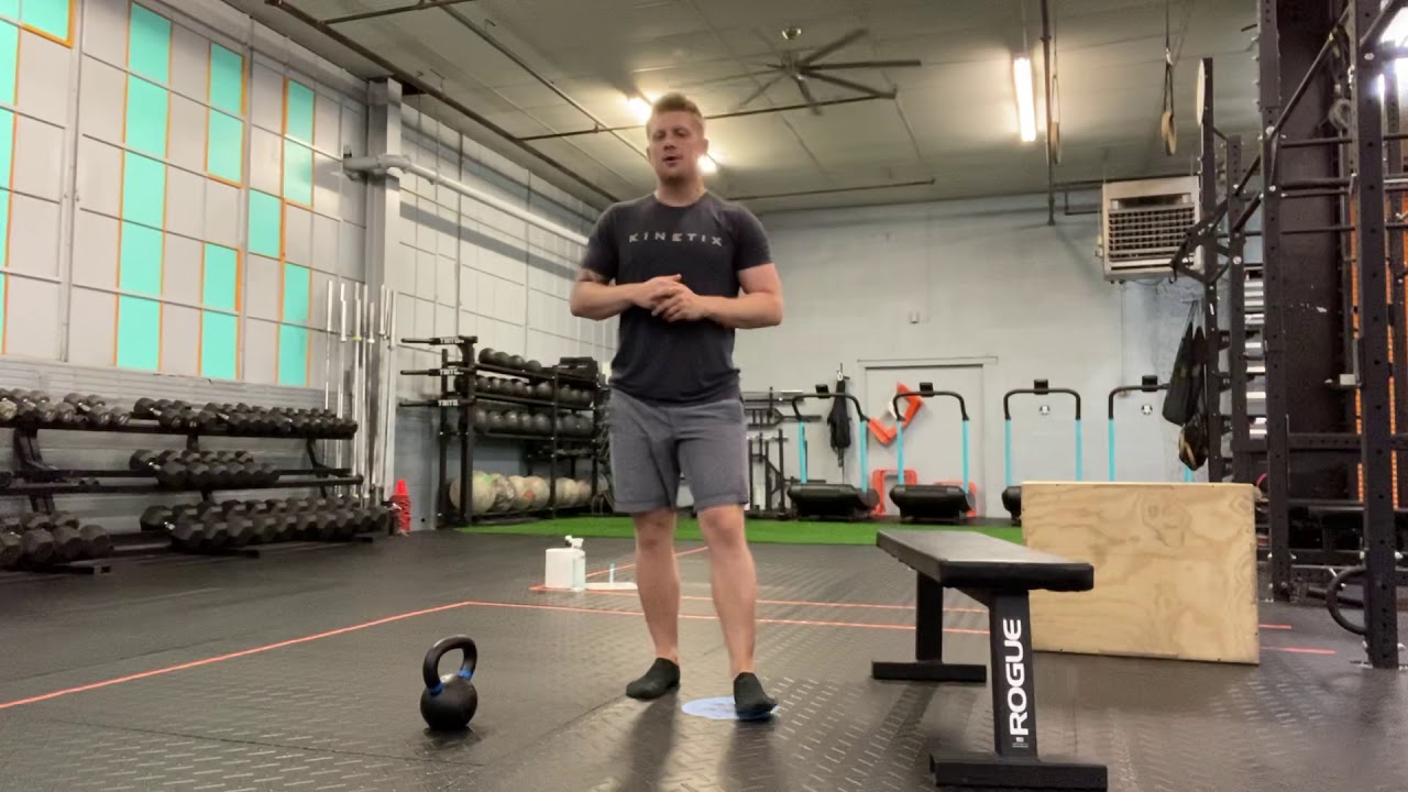 Goblet Rear Foot Elevated Split Squat YouTube