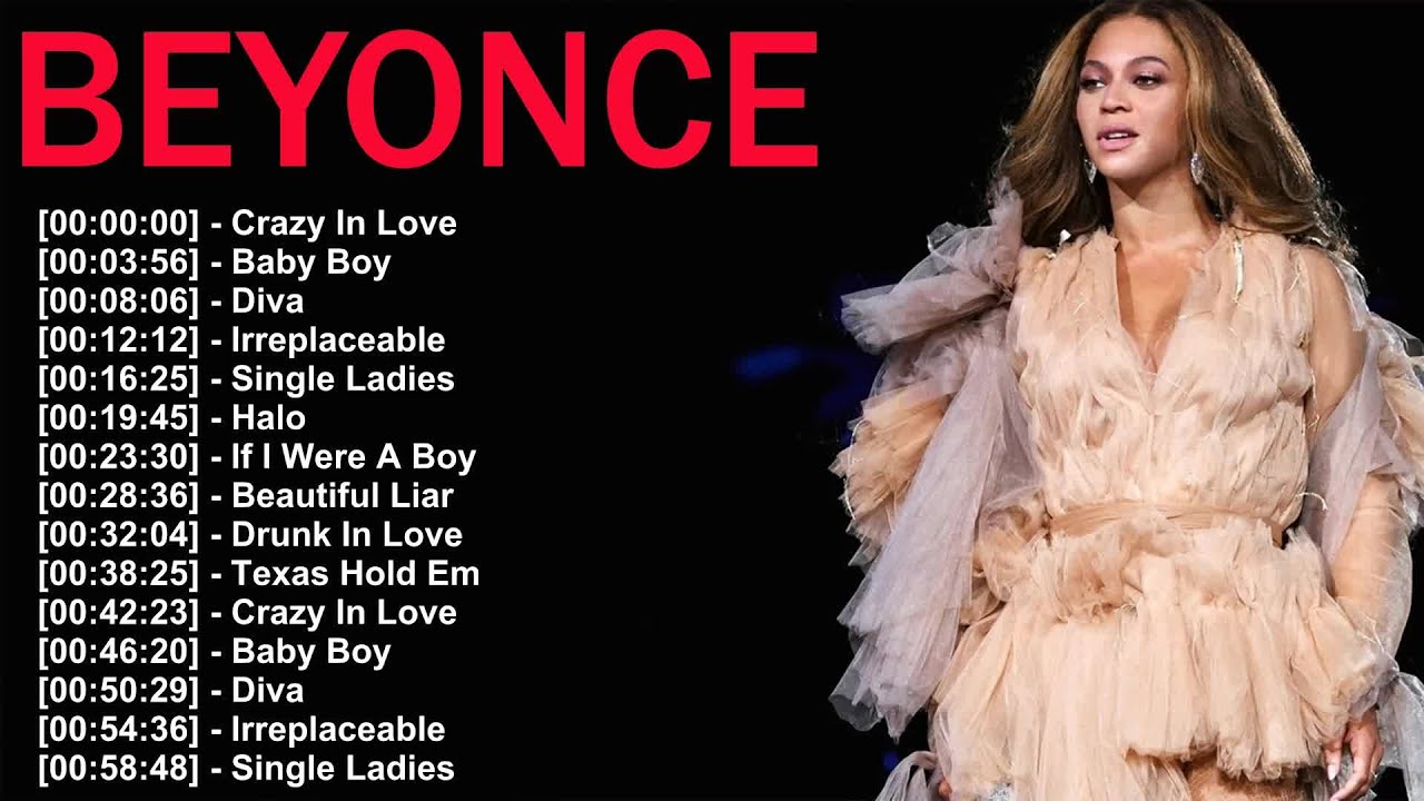 2025 Beyoncé 💿 Greatest Hits Playlist 🎤 Love, Power, and Inspiration