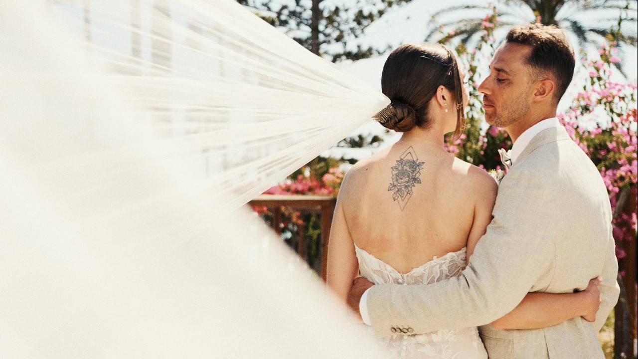 James & Nicole - Nissi Beach Resort