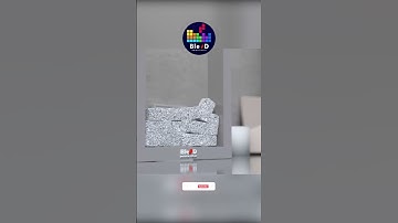 TETRIS TOFU #shorts  #blender #tetris #puzzle #tofu #sponge #softbody #テトリス #тетрис