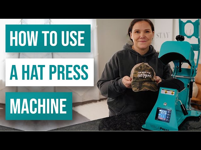 🧢 How to Use a Hat Press Machine 