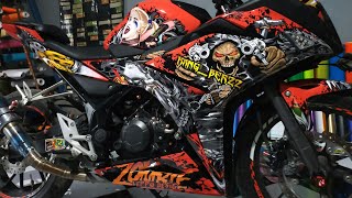 Decal cbr 150 zombie