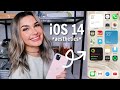 reacting to iOS 14 home screens! *layout ideas*