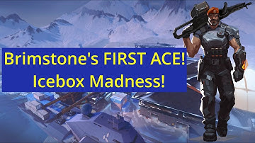 🔥 INSANE BRIMSTONE 1v5 GHOST ACE on Icebox (1 HP!) 💥 | Valorant Clutch