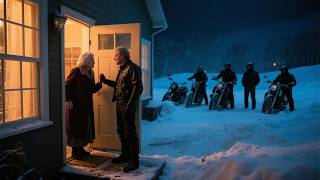 Widow Sheltered 20 Freezing Bikers — Next Day, 200 Hell’s Angels Came