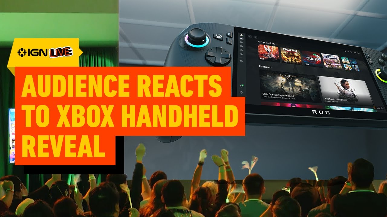 Audience Reacts Live to the Xbox Handheld Reveal at IGN Live 2025