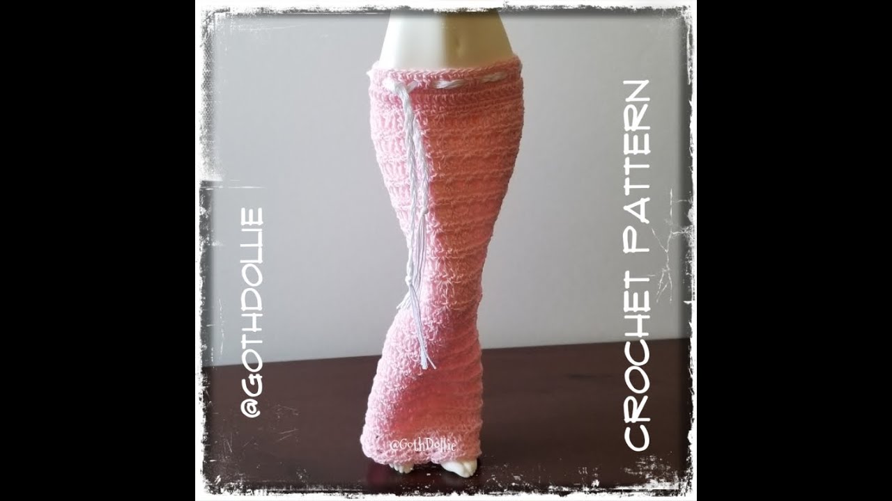 1/4 BJD Moe Active line Minifee  skirt #2 crochet pattern @GothDollie (TEASER)