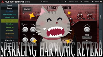 Harmonic Sparkling Reverb in MConvolutionMB