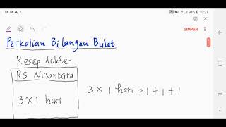 Perkalian bilangan bulat -