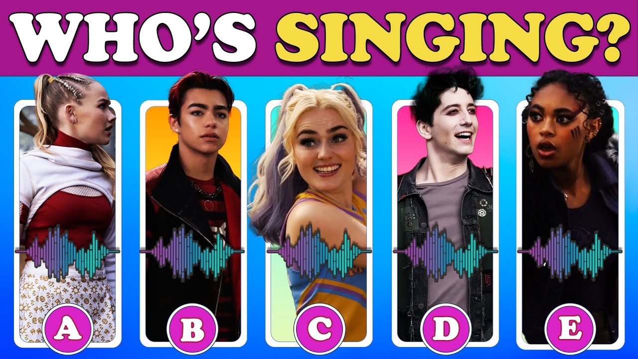 🎶Can You Survive the Zombie and Vampire Quiz Challenge? | Zombies 4: Dawn of the Vampires |Zed, Nova