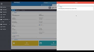 OnContact CRM 10 - Lead Management