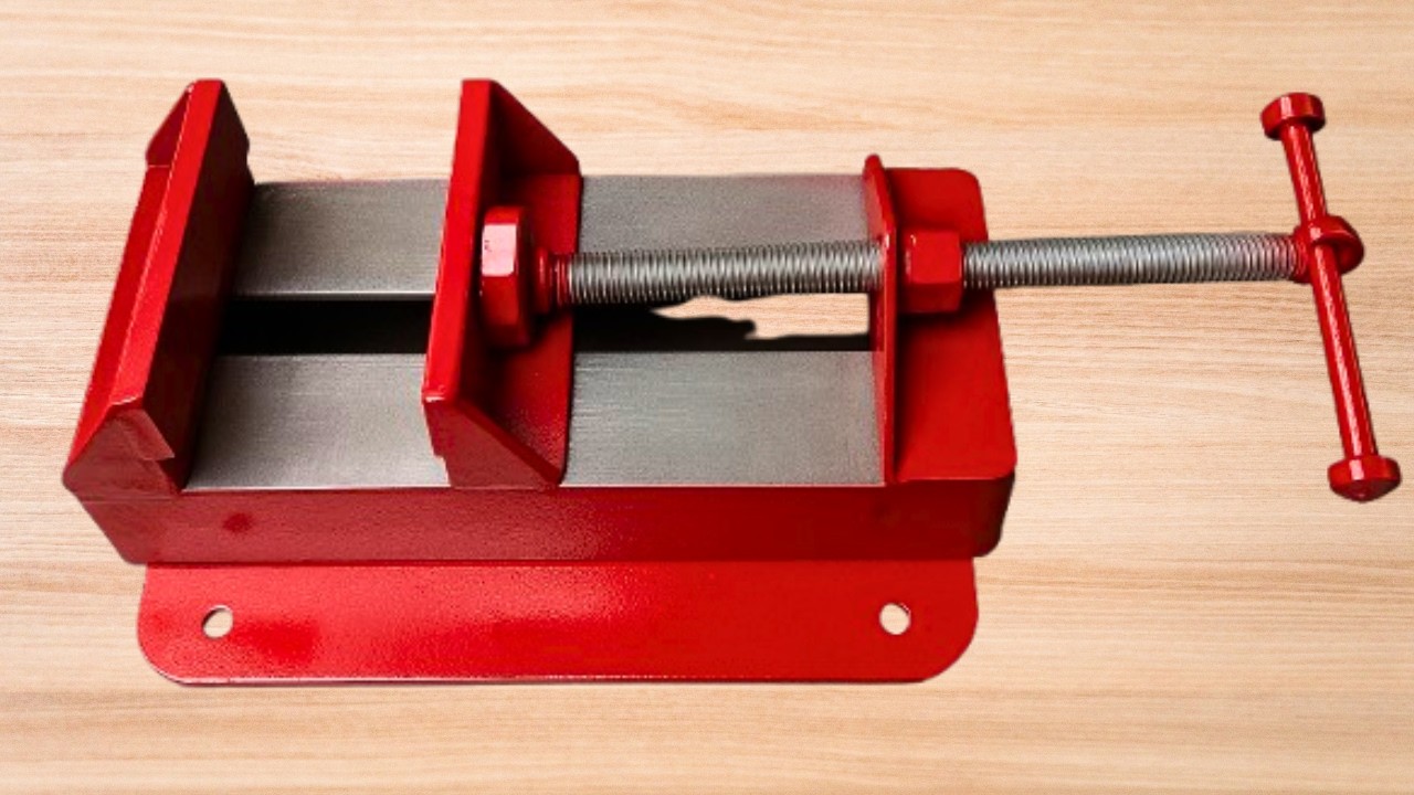 Маленькие, но Мощные Тиски – Очень Просто Сделать Самому!