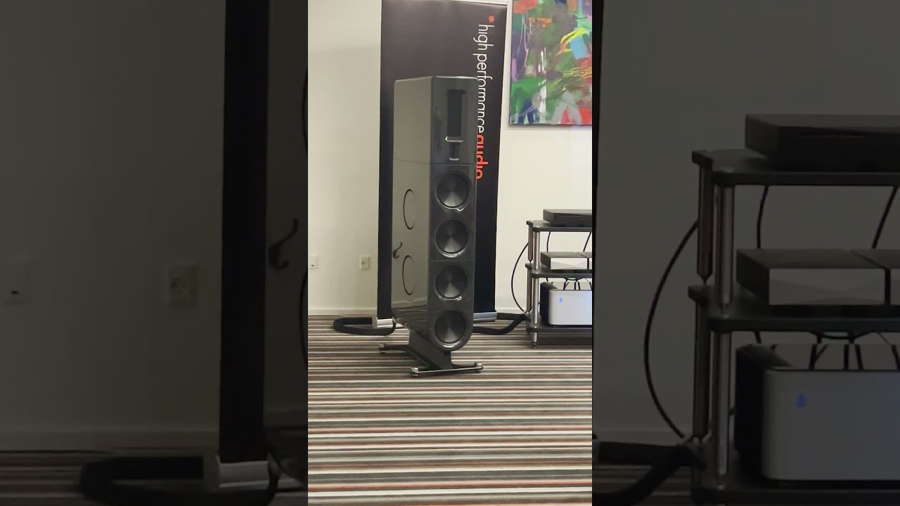 PS Audio FR30 Playing Electro Hifi Audiophile Loudspeakers Techno