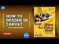 Shoes Advertising Poster Design In Canva Within 5 mins | Canva Tutorial | NIKE SHOES POSTER