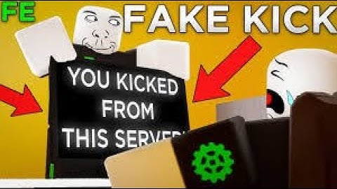 FE Fake Kick Script - ROBLOX EXPLOITING (Pastebin) (Works on Solara)