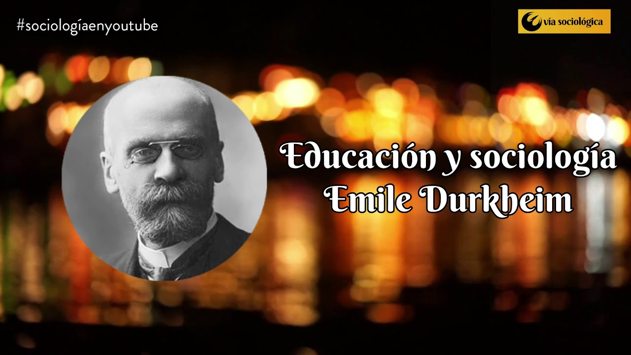 Educación y sociología Emile Durkheim Audiolibro completo - YouTube